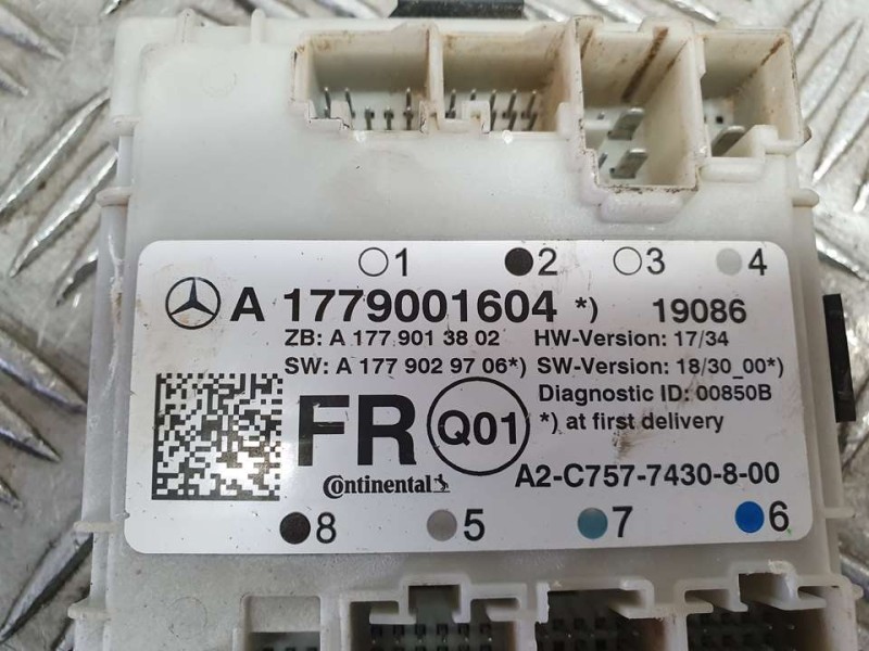 Recambio de modulo electronico para mercedes-benz clase cla (bm 118) shooting brake cla 200 (118.687) referencia OEM IAM A177900