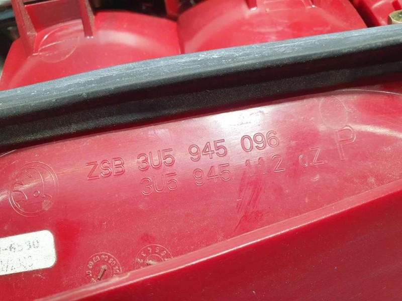 Recambio de piloto trasero derecho para skoda superb (3u4) classic referencia OEM IAM 3U5945112  