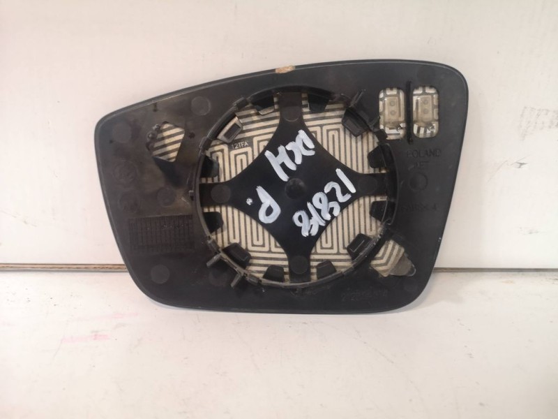 Recambio de cristal retrovisor derecho para seat toledo (kg3) referencia OEM IAM 5JA857522C  