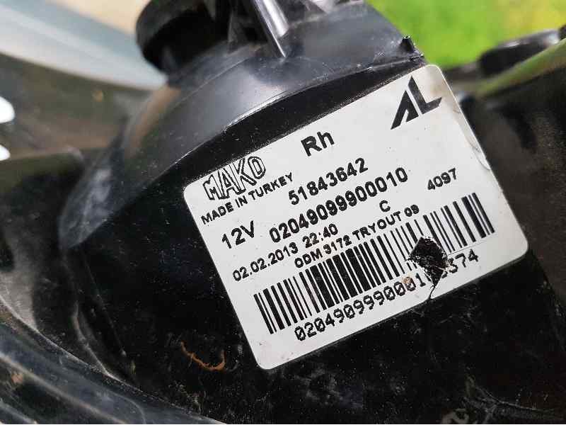 Recambio de piloto trasero derecho para fiat panda (319) more referencia OEM IAM 51843642  