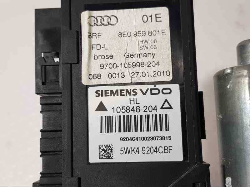 Recambio de motor elevalunas trasero izquierdo para seat exeo berlina (3r2) reference referencia OEM IAM 8E0959801E 105848204 SI