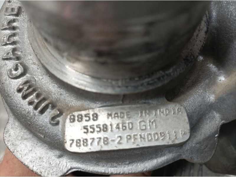 Recambio de turbocompresor para opel insignia berlina selective referencia OEM IAM 55581460 7887782 GARRETT