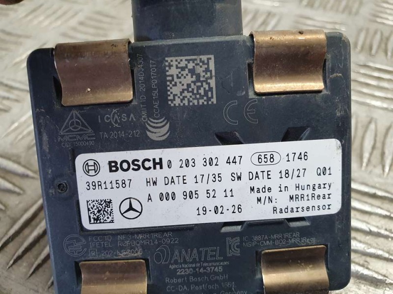 Recambio de modulo electronico para mercedes-benz clase cla (bm 118) shooting brake cla 200 (118.687) referencia OEM IAM A000905