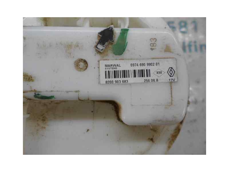 Recambio de aforador para dacia sandero ambiance referencia OEM IAM 0974690990201 8200903683 MARWAL