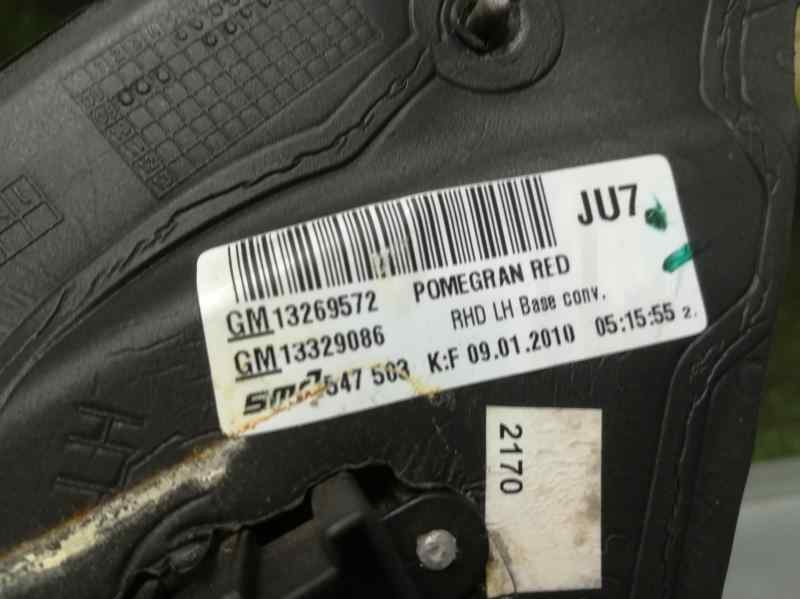 Recambio de retrovisor izquierdo para opel insignia sports tourer cosmo referencia OEM IAM 13269572  ELECTRICO 5 PINS