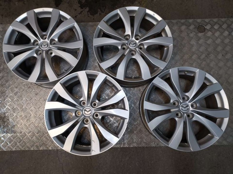 Recambio de juego llantas aluminio para mazda cx-7 (er) active referencia OEM IAM 75X18 5 TORN ET 50 ALUMINIO 