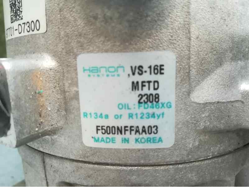 Recambio de compresor aire acondicionado para kia sportage spirit 2wd referencia OEM IAM 97701D7300 F500NFFAA03 HANON