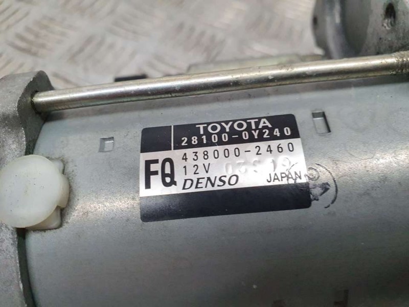 Recambio de motor arranque para toyota auris active referencia OEM IAM 281000Y240 4380002460 DENSO