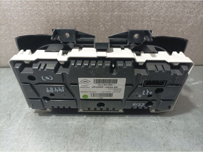 Recambio de cuadro instrumentos para renault clio iv business referencia OEM IAM 248106218R  VISTEON