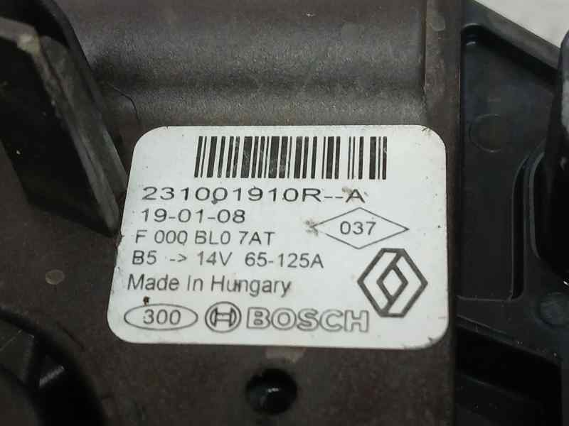 Recambio de alternador para dacia dokker abiance referencia OEM IAM 231001910R F000BL07AT BOSCH
