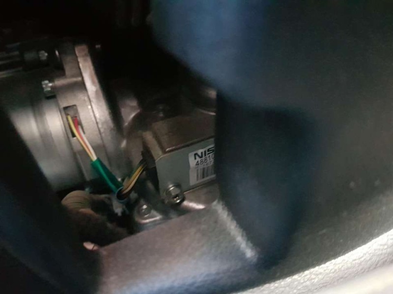 Recambio de columna direccion para nissan micra v (k14) acenta referencia OEM IAM 488115FA2D  ELECTRO-MECANICA