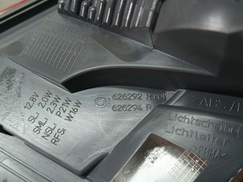 Recambio de piloto trasero derecho para mercedes-benz clase b (w246) b 180 cdi (246.212) referencia OEM IAM A2469069200  INTERIO