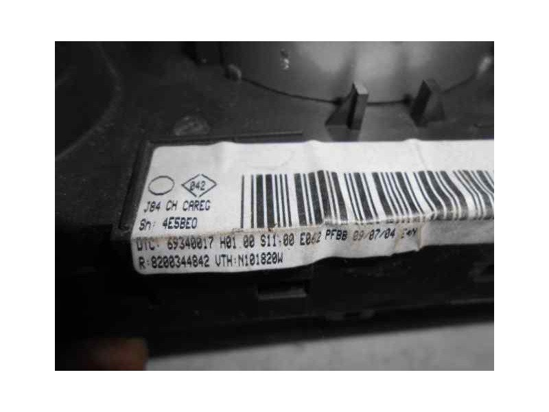 Recambio de mando climatizador para renault scenic ii authentique referencia OEM IAM 8200344842  VALEO