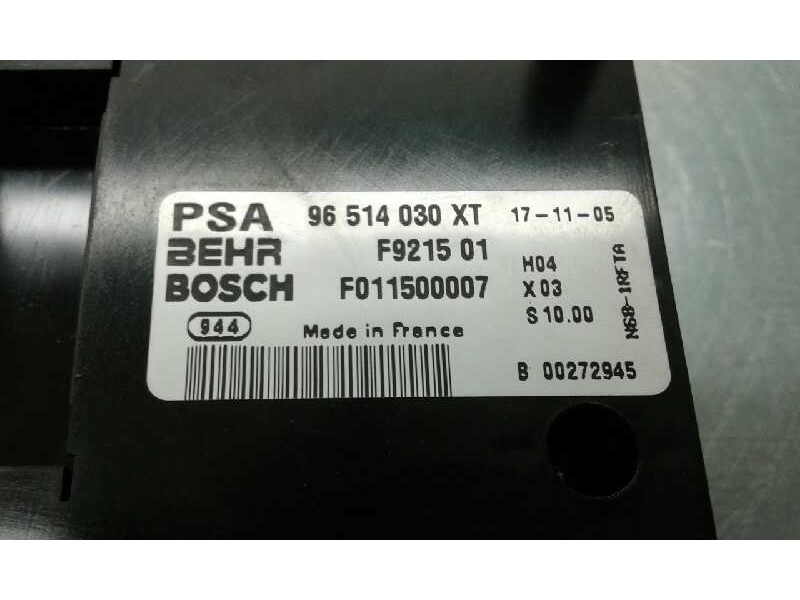 Recambio de mando climatizador para citroën xsara picasso referencia OEM IAM F921501 1000002834466 96514030XT