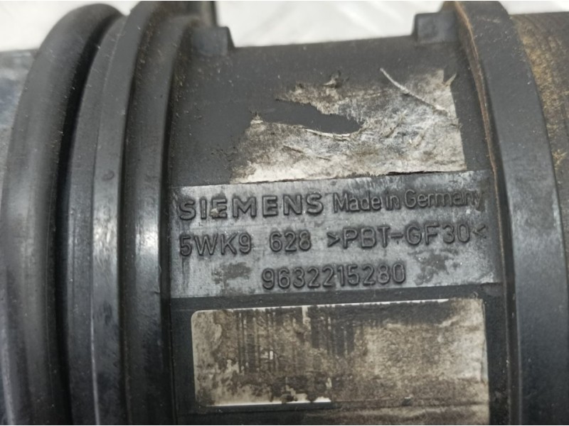 Recambio de caudalimetro para peugeot 807 st port aventura referencia OEM IAM 9632215280 5WK9628 SIEMENS