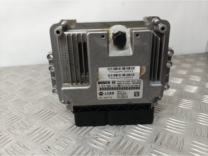 Recambio de centralita motor uce para mg zs 1.0 t-gdi referencia OEM IAM AN11034116 F01R00DL1U BOSCH