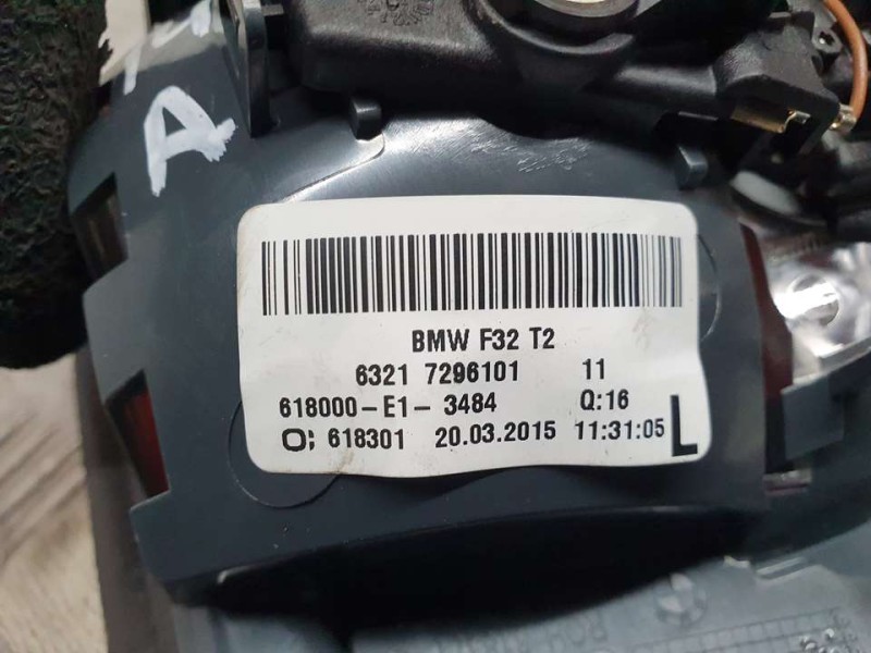 Recambio de piloto trasero izquierdo para bmw serie 4 coupe (f32) 418d referencia OEM IAM 63217296101  INTERIOR