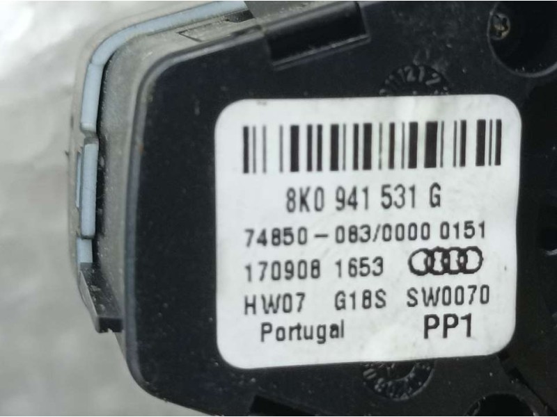 Recambio de mando luces para audi a5 coupe (8t) 2.0 tfsi (132kw) referencia OEM IAM 8K0941531G 1709081653 