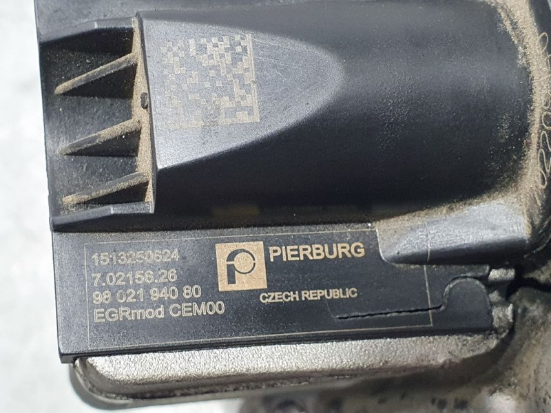 Recambio de valvula egr para citroën ds3 1.6 e-hdi fap referencia OEM IAM 9802194080 70215626 PIERBURG
