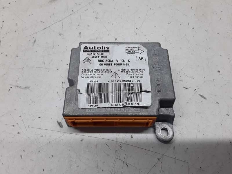 Recambio de kit airbag para citroën xsara picasso 2.0 hdi cat (rhy / dw10td) referencia OEM IAM 96470413XT  