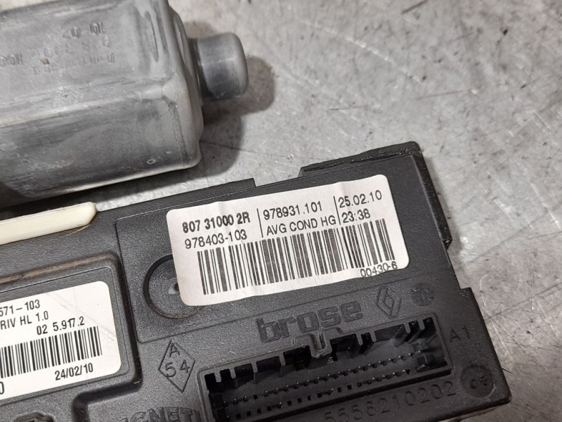 Recambio de motor elevalunas delantero izquierdo para renault laguna iii dynamique referencia OEM IAM 807310002R  