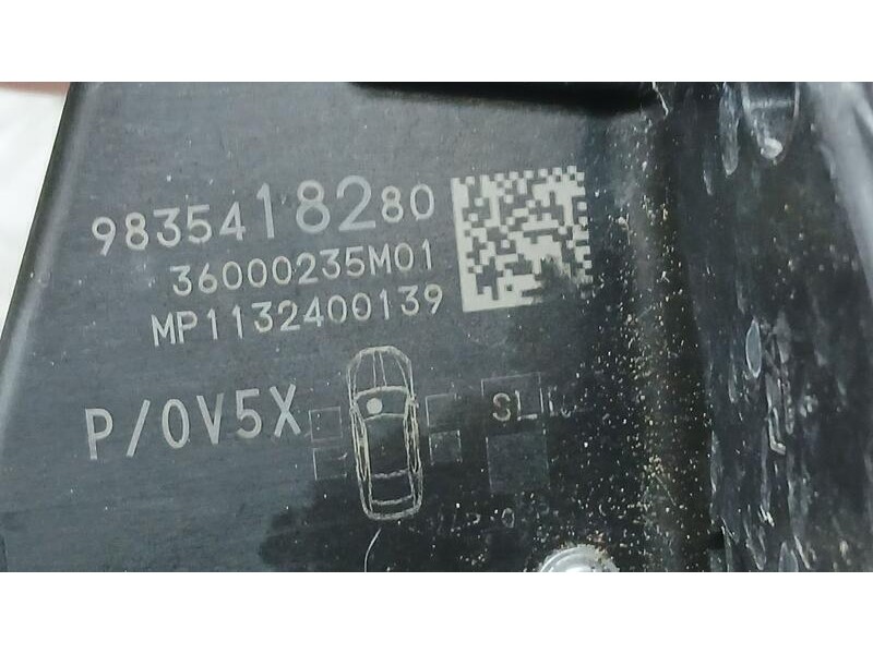 Recambio de cerradura puerta trasera derecha para peugeot 308 style referencia OEM IAM 9835418280  