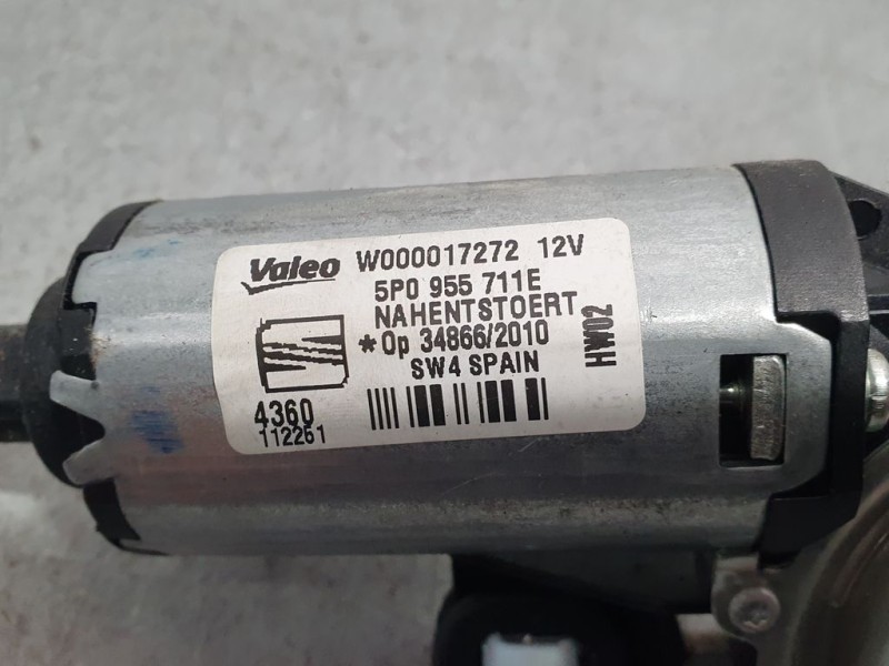 Recambio de motor limpia trasero para seat altea (5p1) reference referencia OEM IAM 5P0955711E W000017272 VALEO