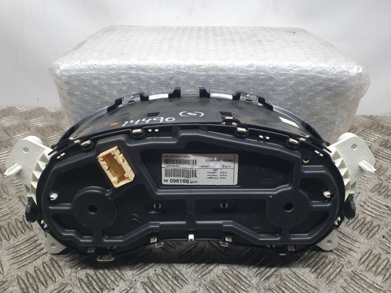 Recambio de cuadro instrumentos para citroën c-elysée exclusive referencia OEM IAM 9809616680  