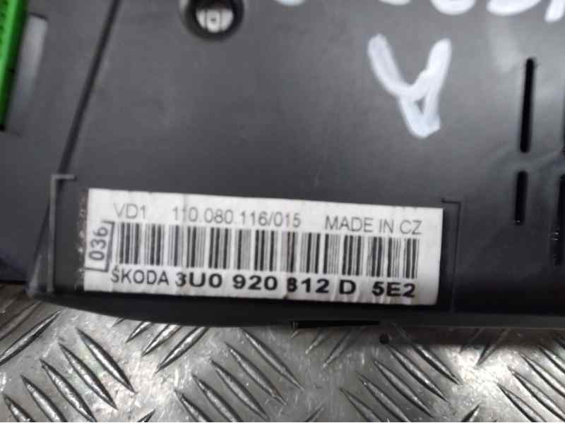 Recambio de cuadro instrumentos para skoda superb (3u4) classic referencia OEM IAM 3U0920812B  