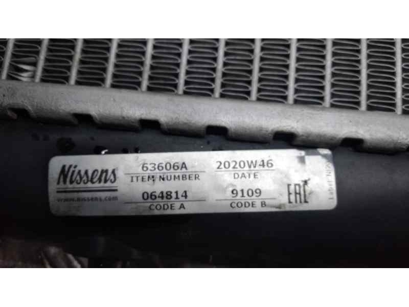 Recambio de radiador agua para peugeot 5008 premium referencia OEM IAM 63606A 63606A NISSENS
