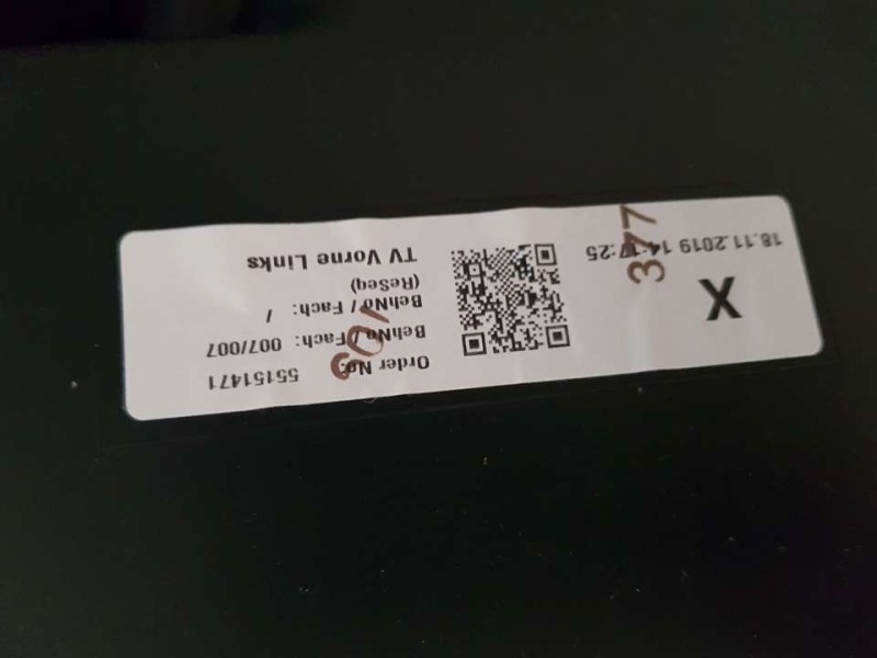 Recambio de juego asientos completo para bmw serie 1 lim. (f40) 118d m sport referencia OEM IAM 52108096829 C/ GUARNECIDOS 52108