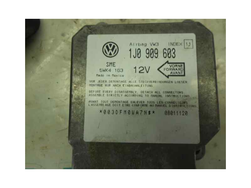 Recambio de kit airbag para seat ibiza (6k1) stella referencia OEM IAM 1J0909603  