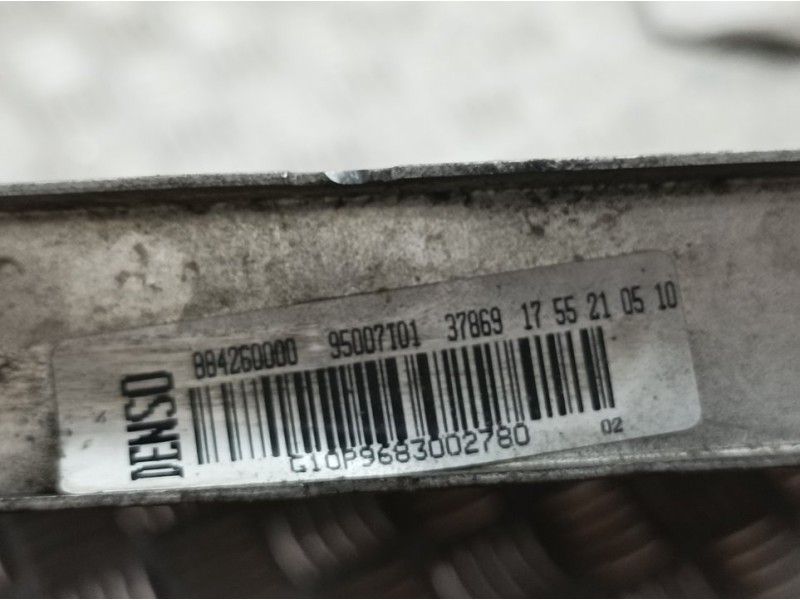 Recambio de radiador agua para peugeot 207 confort referencia OEM IAM 984260000 95007T01 DENSO