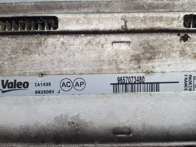Recambio de intercooler para citroën c5 berlina premier referencia OEM IAM 9657073480 992506VJ VALEO