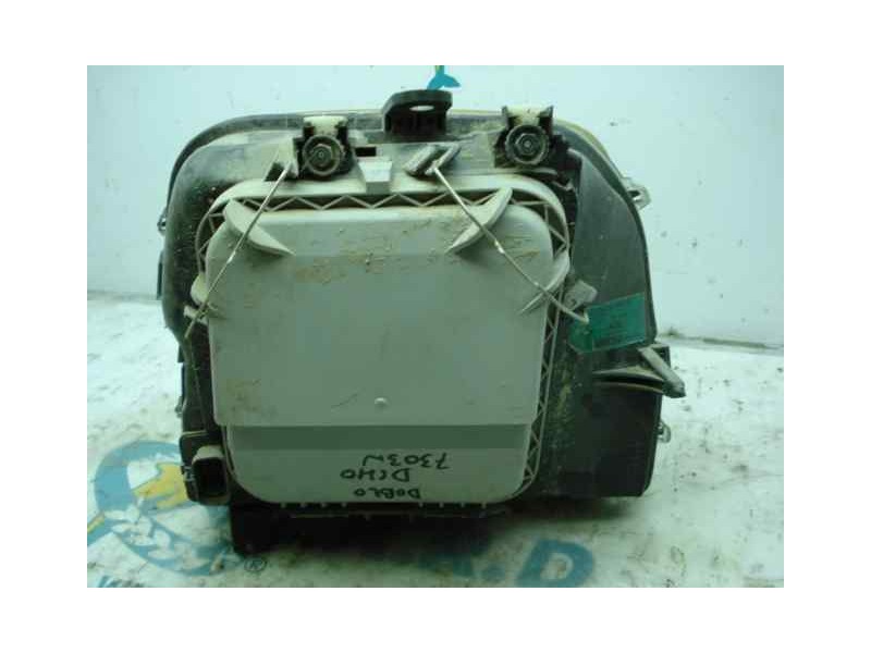 Recambio de faro derecho para fiat doblo (119) 1.9 jtd cat referencia OEM IAM  2 PATAS ROTAS QUEMADO DEL SOL