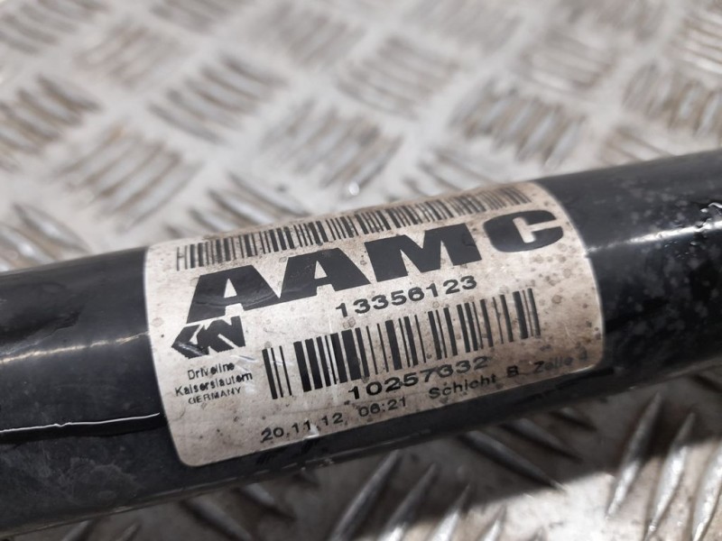 Recambio de transmision delantera derecha para opel astra j lim. 4türig business referencia OEM IAM 13356123  