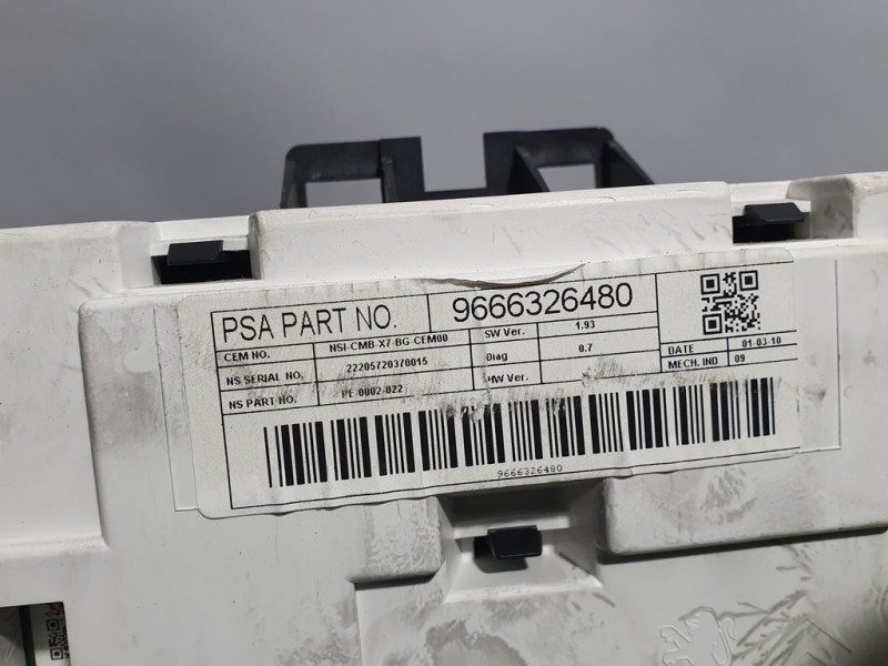 Recambio de cuadro instrumentos para citroën c5 berlina premier referencia OEM IAM 9666326480 22205750370015 