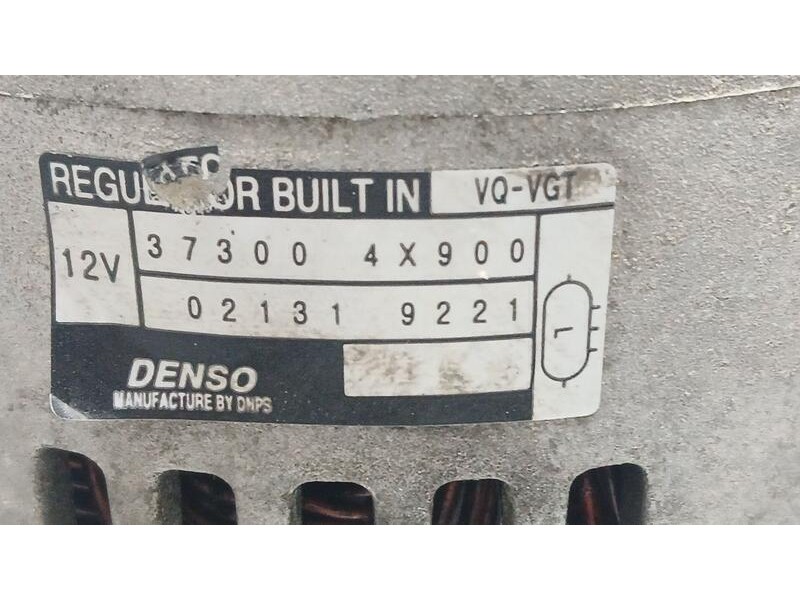 Recambio de alternador para kia carnival ex referencia OEM IAM 373004X900 DENSO 021319221