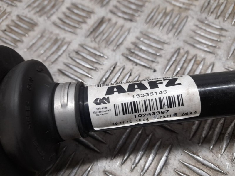 Recambio de transmision delantera izquierda para opel astra j lim. 4türig business referencia OEM IAM 13335145  