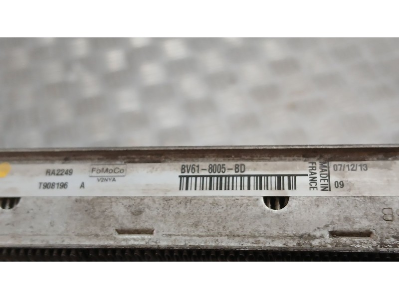 Recambio de radiador agua para ford focus iii 1.6 tdci referencia OEM IAM BV618005BD VALEO T908196A