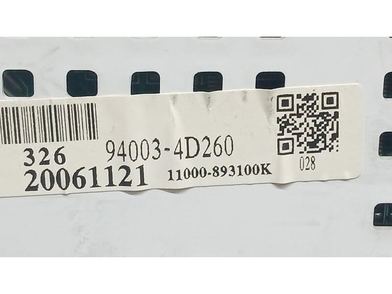 Recambio de cuadro instrumentos para kia carnival ex referencia OEM IAM 940034D260 20061121 11000893100K