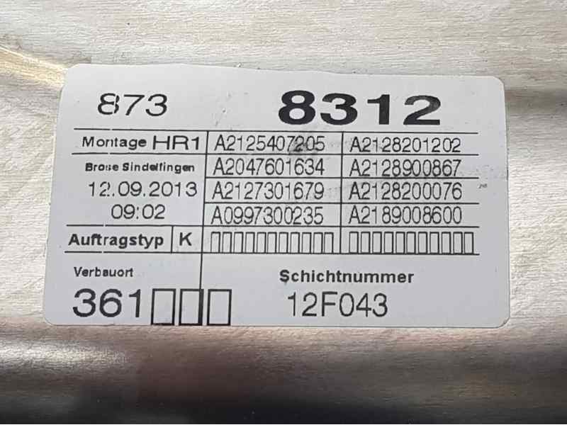 Recambio de elevalunas trasero derecho para mercedes-benz clase e (w212) lim. 220 cdi blueefficiency (212.002) referencia OEM IA