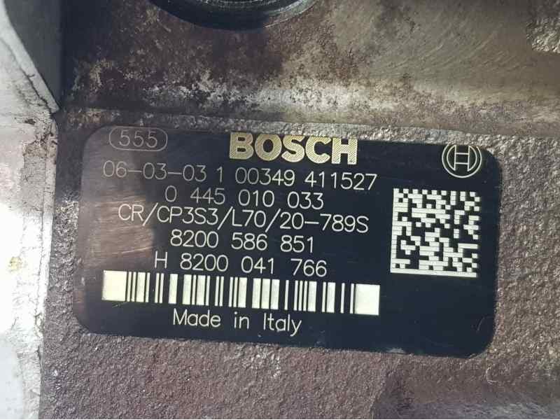Recambio de bomba alta presion para nissan interstar mod. 04 (x70) kasten l1h2 hoch 3.5t referencia OEM IAM 8200586851 044501003