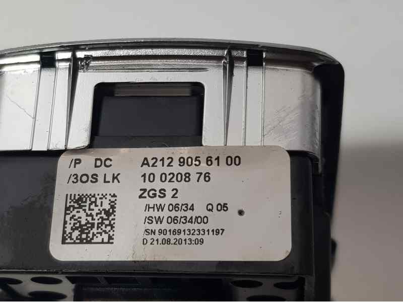 Recambio de mando elevalunas delantero izquierdo para mercedes-benz clase e (w212) lim. 220 cdi blueefficiency (212.002) referen
