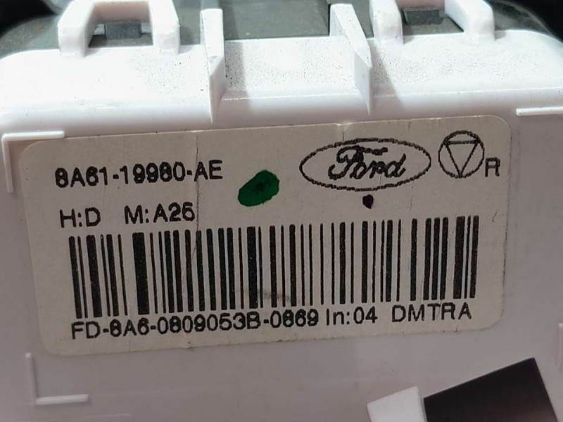 Recambio de mando calefaccion / aire acondicionado para ford fiesta (cb1) ambiente referencia OEM IAM 8A6119980AE  