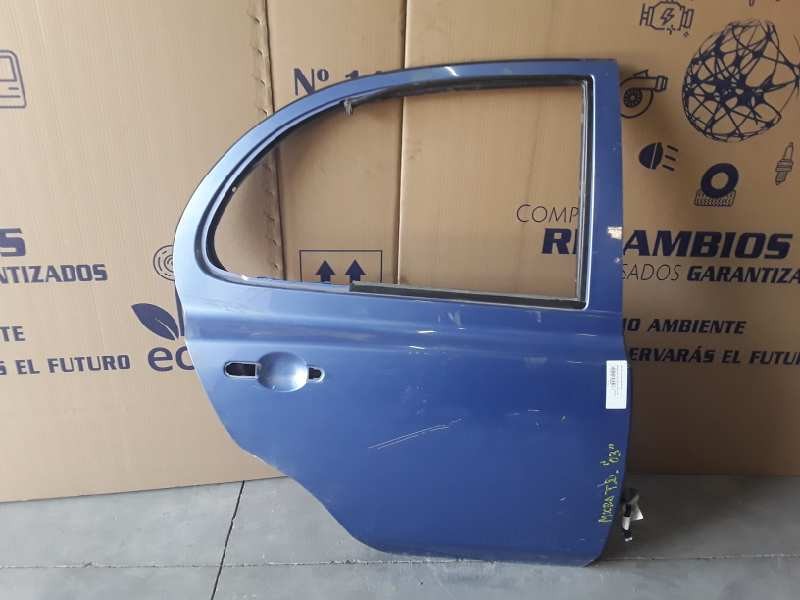 Recambio de puerta trasera derecha para nissan micra (k11) referencia OEM IAM  1000002756584 