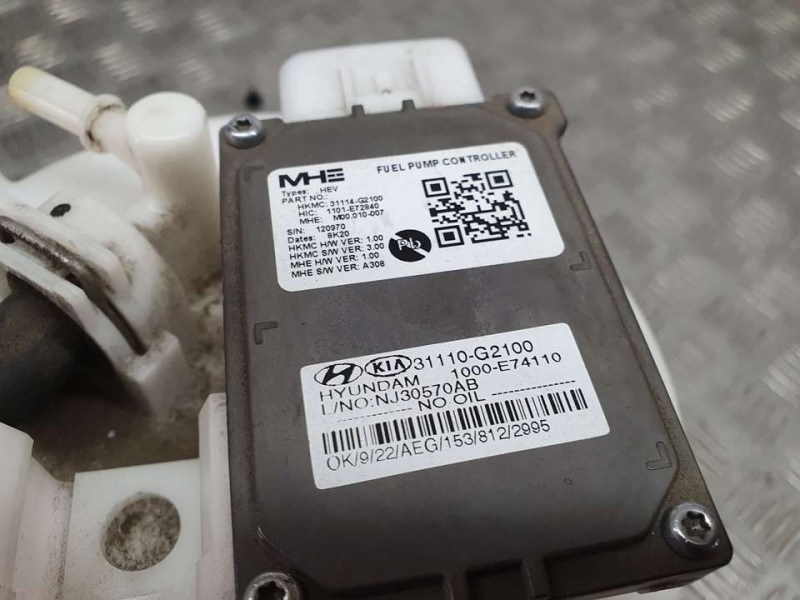Recambio de aforador para hyundai ioniq hybrid referencia OEM IAM 31110G2100 1000E74110 