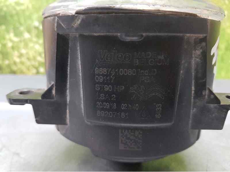 Recambio de faro antiniebla derecho para peugeot 3008 allure referencia OEM IAM 9687410080 89207181 VALEO