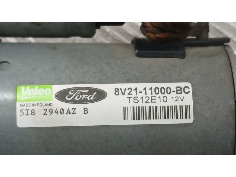 Recambio de motor arranque para ford fiesta (cb1) ambiente referencia OEM IAM 8V2111000BC VALEO TS12E10