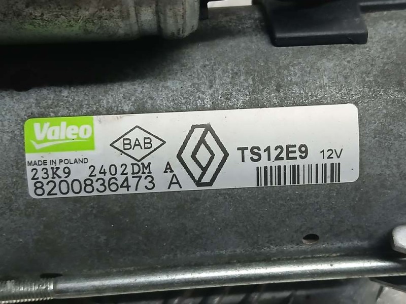 Recambio de motor arranque para dacia logan express ambiance referencia OEM IAM 8200836473A TS12E9 VALEO